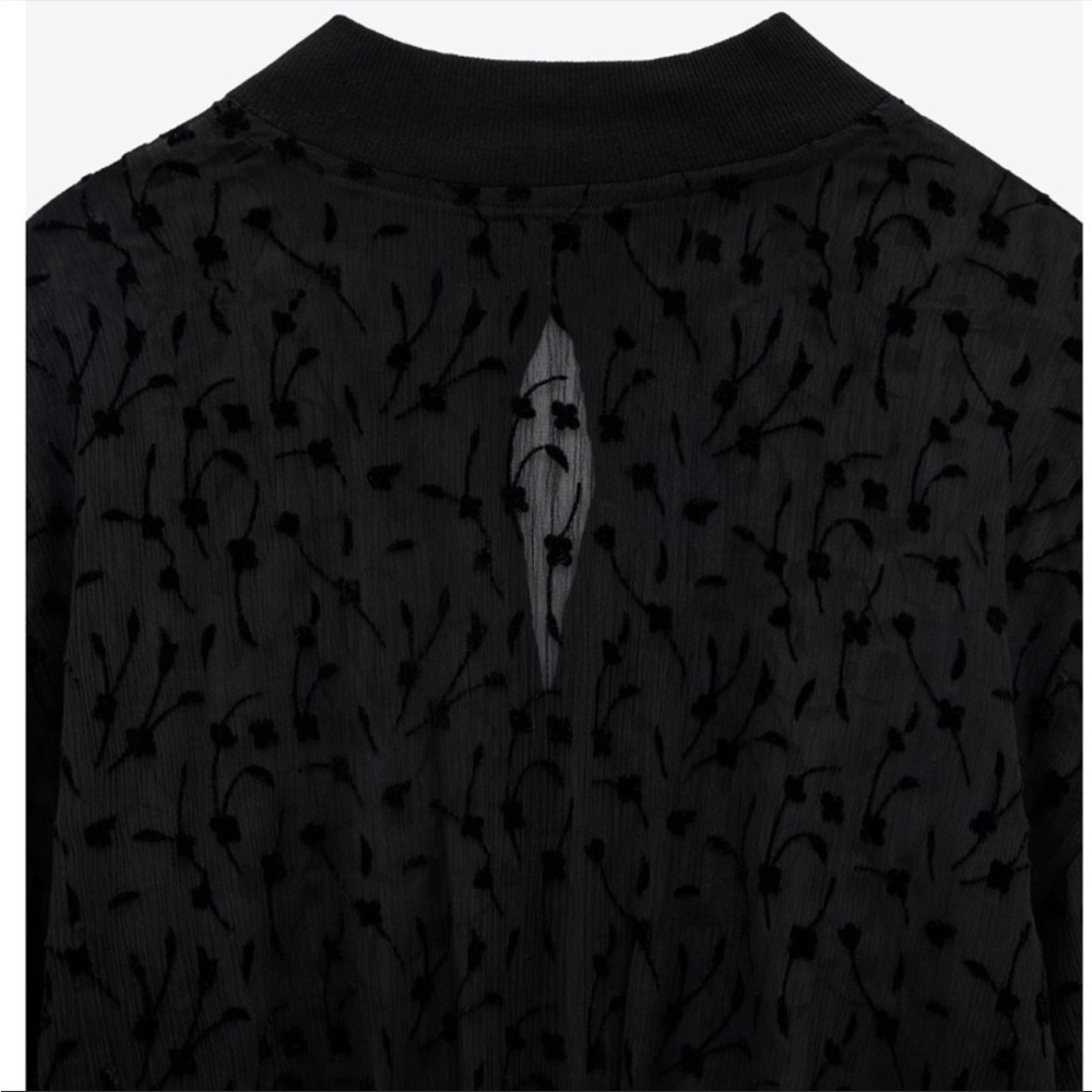 Zara combination crop floral top - Picture 5 of 6